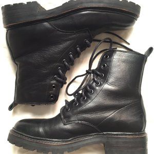 FRYE Julie Combat Boots